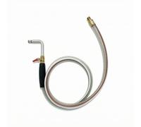 MotiveTech Flexible avec Poignée En Caoutchouc Résistant à Hautes Températures Tube D'extraction Renforcé Conduit pour Mécaniciens, Bricoleurs, 12mm