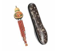 MotiveTech Flûte en Bambou Débutant Flûte Instrument à Vent Pipe Chinoise Perçage Précis et Embouchure Stable Sonorité Lisse et Ample Adaptée à l'Étude Musicale, Red, Bb Tone