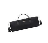 MotiveTech Flûte Sac à Main Multifonction pour Flûte avec Bandoulière Tissu Floqué Matériau Imperméable Protection Contre L'Usure Adapté pour Amateurs Répétition, Noir
