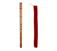 MotiveTech Flûte Traversière En Bambou Classique Flûte En Bambou Pratique Instrument à Vent pour Débutants, Maison, Déplacement, C