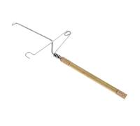 MotiveTech Fly Tying Finisher Instrument Rotatif pour Finition de Mouches avec Fonction d'attache Filet Composé d'acier Inoxydable et Laiton Adapté pour Pêc, Modèle 2