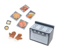 MotiveTech Four Poupée avec Accessoires Exquis Meubles Miniatures Léger Jouet pour Diorama