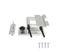 MotiveTech Gabarit D'affûtage Réglable Outil Précis pour Menuisiers, Bricoleurs, Atelier, Argent