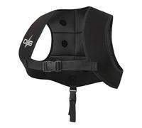 MotiveTech Gilet Lesté D'apnée en Néoprène pour Hommes et Femmes, Idéal pour La Plongée, S Or M
