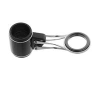 MotiveTech Guide de Canne à Pêche Structure Acier Inoxydable Cercle Céramique Pliant Assemblage Facile pour Remplacement Construction Kit Réparation Montage Cann, 21mm