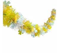 MotiveTech Guirlande Symbole de Chance Couleurs Variées Guirlande de Clinquant Usage Intérieur et Extérieur Ruban Festif de Fête pour Décorateurs, Familles