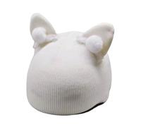 MotiveTech Housse de Casque de Ski, Housse de Casque de Snowboard, Couvre-Chef, Décoration, Accessoire de Sports de Plein Air pour Stations de Ski, Blanc