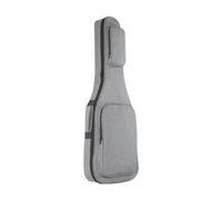 MotiveTech Housse de Guitare avec Poignée de Transport et Bretelles Réglables, étui pour Guitare électrique avec Poches avant pour Concerts En Plein Air, Gris