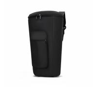 MotiveTech Housse de Protection Tambour Sac à Dos Djembé Étui Percussion Imperméable Tissu Oxford Bretelles Réglables Dos Matelassé Poche Zippée Rangement, Noir, 10,5 Pouces