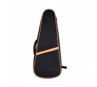 MotiveTech Housse de Protection Ukulélé Sac Protecteur en Toile Doublée Mousse Fermeture Zippée Renforcée et Poignée Ergonomique Adaptée aux Répétitions Trajets Professionnels, Orange, 26 Pouces