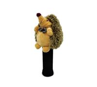 MotiveTech Housse de Tête de Club de Golf Hérisson Couvre-Club Protection Contre Chocs et Éraflures avec Col Élastique Long Convient au Parcours Sac Idée Cadeau, Tie Fairway Wood