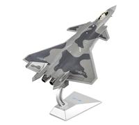 MotiveTech Insignes Imprimés Avion Miniature Militaire Alliage Maquette J-20-20 pour Exposition, Camouflage