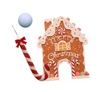 MotiveTech Jeu de Noël Amusant, Jeu de Mini-golf En D'épice, Parcours de Mini-golf Portable pour Les Fêtes D'année En Intérieur.