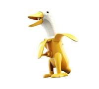MotiveTech Jouet En Forme de Canard Banane pour Enfants dans La Cour, Jaune