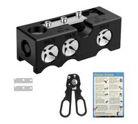 MotiveTech Kit de Remplacement de Pointe de Queue de Billard Professionnel 11 en 1, Kit de Remplacement de Pointe de Queue de Billard, Accessoires de Billard Pol
