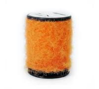 MotiveTech Ligne de Montage Mouche Nymphe Fil de Corps Chenille de Ligature Matériau de Montage Profil Segmenté Propre Mise en Forme Simple et Sécurisée Adaptée, Orange 20M