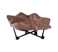 MotiveTech Lit pour Chien Pliable Coussin surélevé Détachable Tapis Portable Imperméable en Oxford pour Animaux Convenant Aux Sorties Vacances Intérieur Familial, Coffee M