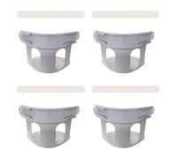 MotiveTech Lot de 4 Attaches pour Draps de Lit pour éviter Tout Déplacement, Gris