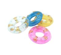 MotiveTech Lot de 4 Bouées Gonflables pour Maison de Poupée, Motif Canard