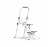 MotiveTech Machine à Monter Les s Pliable Structure Triangulaire Stable Pédales Antidérapantes pour Entraînement Cardio à la, Machine D Escalade De Fitness, avec Compteur