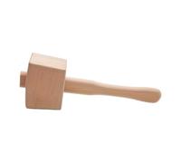 MotiveTech Maillet En Bois pour Charpentier, Maillet de Menuisier avec Manche, Maillet de Travail Du Bois Massif, Marteau à Glace Manuel, Marteau à Bois pour Le