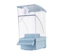 MotiveTech Mangeoire Automatique Transparente pour Perroquets, Calopsittes et Cacatoès