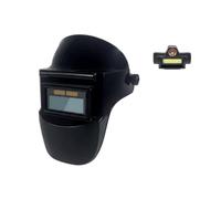 MotiveTech Masque de Soudage Auto-obscurcissant, Masque De Soudage À Obscurcissement Automatique 103, Modèle Couleur Réelle + Lampe Frontale