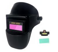 MotiveTech Masque de Soudage Auto-obscurcissant, Masque De Soudage À Obscurcissement Automatique 103, Modèle Classique + Lampe Frontale + 10 Films De Protection