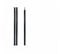 MotiveTech Mât de Tente Pliant Poteau Support, 1.5m, Épaisseur De Paroi 0.6mm, Poteau De Tente Pliable, 3 Sections, Hauteur 1.5m, Diamètre 16mm, Poids 375g, Épaisseur De Paroi 0.6mm