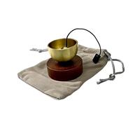MotiveTech Mini Bol Chantant Tibétain, Coffret Cadeau Compact et Robuste pour La Méditation et La, Idéal pour Hommes et Femmes.