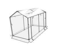 MotiveTech Mini Serre de Jardin Abri de Plantes Portable Structure Résistante Installation Pratique Adaptée pour Jardinières Balcon Cour, 120cmx60cmx78cm