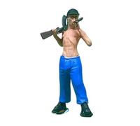 MotiveTech Miniature Figurine Figurine Miniature 1/64 Résine Personnage Architectural pour Construction de Modèles Décoration Créative Projet DIY Adaptée à L'Art, Style E