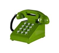 MotiveTech Modèle Téléphone n | Antique, Maqute Téléphone en Fer, Facile à Entrenir, pr, Bar, Collectionneurs, Vert