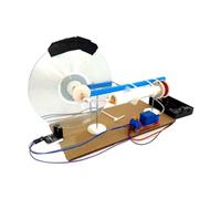MotiveTech Moteur électromagnétique, Kit D'expérimentation Scientifique, Modèle D'expérimentation Physique Créatif à Faire Soi-même, pour Enfants et Adul