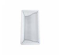 MotiveTech Moule à Bordure Béton Coffrage S pour Gabarit pour Bordures Uniformes Profilé Courbé Efficace Fabriqué en Plastique Réutilisable Utilisation Aménagements Publics, 60-30-20-5cm, S-type