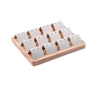 MotiveTech Organisateur de Boucles d'oreilles avec Trou pour Présentoir à Bijoux, Support à Bijoux Suspendu, Accessoires de Photographie et Présentoirs, Tenir 12 Paires