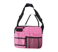 MotiveTech Organiseur d'outils d'infirmière, sac banane multi-poches pour les essentiels, rose