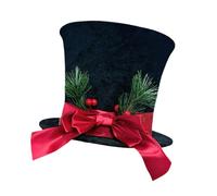 MotiveTech Ornement en Forme de Chapeau pour Décorer Le Bout d'un Chapeau. Décoration de Noël avec Un Nœud.