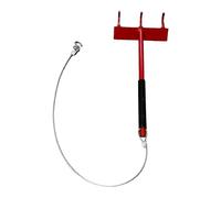MotiveTech Outil de Fixation du Rail Supérieur de Clôture à Mailles avec Crochet pour Câble, sous Le Rail