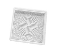 MotiveTech Outil de Modélisation de Chaussée Réutilisable en Ciment et Béton, Gabarit de Carrelage Unique, Outil de Modélisation, Motif Rond