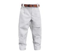 MotiveTech Pantalon harem 1/12 avec ceinture pour figurines d'action de 6 pouces, Pantalon Blanc Gris