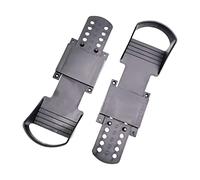 MotiveTech Pédales de Rameur Elliptique 2 Pièces pour Entraînements à Domicile