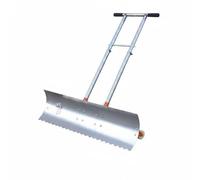 MotiveTech Pelle à Neige Pelle Raclette, 98 Cm, Double Poignée, Pelle À Neige À Bord Dentelé, Double Poignée, Extensible