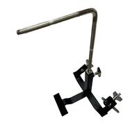 MotiveTech Percussion Pédale Support Support Percussion Métal Fixation pour Cloche et Cymbale sur Batterie Accessoire Résistant Aux Chocs Positionnement Précis A, L Rod
