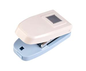 MotiveTech Perforatrice D'Onglets Perforatrice Papier Étiqueteuse Reliure Outil Embossage Matériau PP et Acier Carbone Coupes Nettes sans Bourrage Poignée Ergono, S