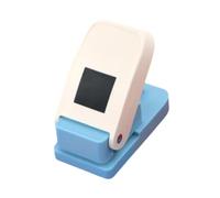 MotiveTech Perforatrice Papier Mini Perforatrice Machine Œillet Scrapbooking Outil Polyvalent avec Poignée Confortable Parfait pour Embellissement de Documents A, CarrÉ