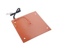 MotiveTech Plaque chauffante pour 3D, Coussin Chauffant résistant aux Hautes températures, Tapis Chauffant en Silicone pour