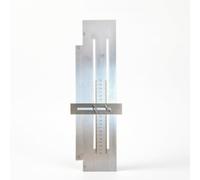 MotiveTech Plaque D'alignement avec Barre Réglable En Acier Inoxydable Plaque Nivellement Précis Règle Maçon pour Plaquistes, Maçons, Plâtrerie, Rénovation, 11cm 40cm 1.65mm