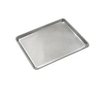 MotiveTech Plaque de Cuisson en Aluminium Plaque Four Plateau Tôle Moule Aérée Perforée Alliage 10 Mm Rigide Anti-déformation Bord Bas Facile à Saisir Surface, 60 X 40 X 2,6 Cm