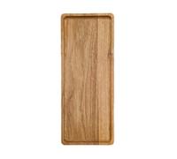 MotiveTech Plateau En Bois | Rectangulaire, Polyvalent, Plateau Bords Surélevés, pr amuse-gueules, repas matinal Au, Hôtes, 35x14 1.5cm